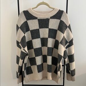 Oak + Fort Checkered Sweater